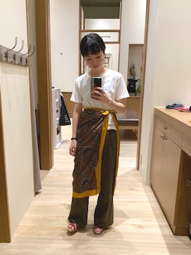 つなしまあゆみさん（レディース・153cm）の夏コーディネート