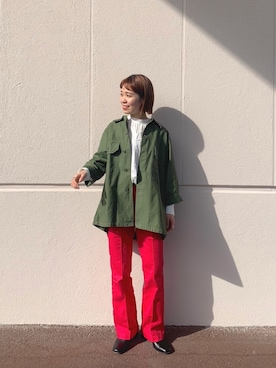 つなしまあゆみさん（レディース・153cm）の春コーディネート