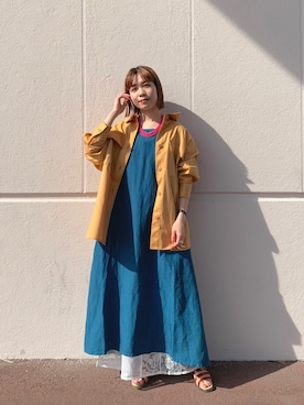 つなしまあゆみさん(レディース・153cm)の春コーディネート