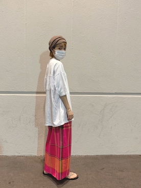 つなしまあゆみさん（レディース・153cm）の夏コーディネート