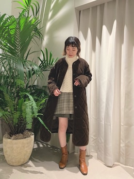 つなしまあゆみさん（レディース・153cm）の冬コーディネート