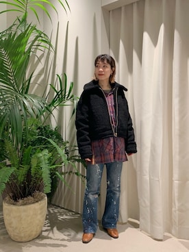 つなしまあゆみさん（レディース・153cm）の冬コーディネート