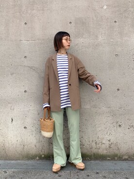 つなしまあゆみさん(レディース・153cm)の春コーディネート