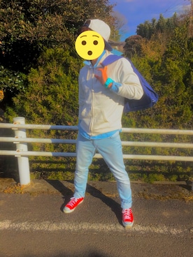 「つかれた」｜kazuki.sさん（メンズ・170cm）の冬コーディネート