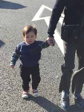 SOICHIROさん（キッズ・80cm）の冬コーディネート