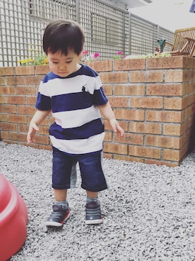 SOICHIROさん（キッズ・80cm）の夏コーディネート