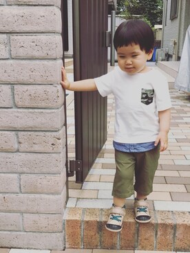 SOICHIROさん（キッズ・90cm）の夏コーディネート