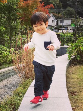 SOICHIROさん(キッズ・90cm)の秋コーディネート