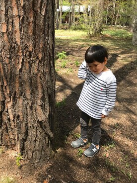 「Ralph Lauren」｜「アイテム（その他）」を使った、SOICHIROさん（キッズ・90cm）の春コーディネート