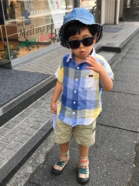 SOICHIROさん(キッズ・90cm)の夏コーディネート