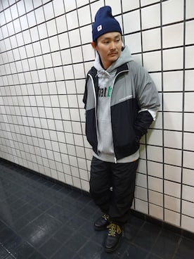 「INTERBREED」｜ブラックストアさん（メンズ・162cm）の冬コーディネート