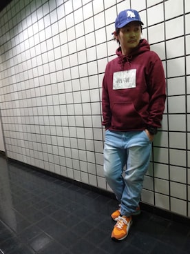 「 ヴィンテージ」｜ブラックストアさん（メンズ・162cm）の冬コーディネート