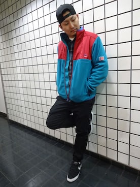 「Lafayette（ラファイエット）のアイテム（その他アウター）」を使った、ブラックストアさん（メンズ・180cm）の冬コーディネート