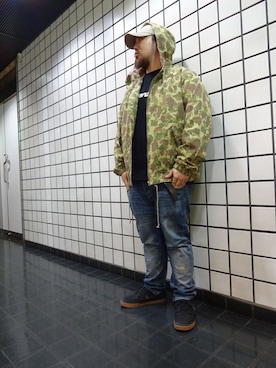 「Lafayette（ラファイエット）のアイテム（ジャケット/アウター）」を使った、ブラックストアさん（メンズ・167cm）の冬コーディネート