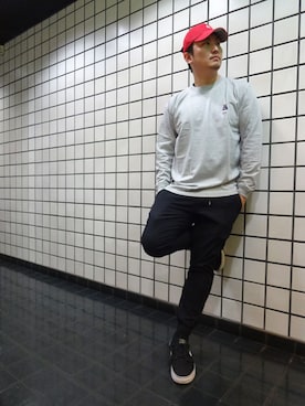 「INTERBREED」｜ブラックストアさん（メンズ・180cm）の春コーディネート