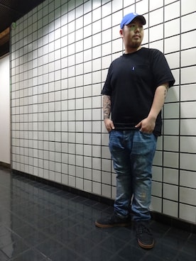 「 Tシャツ」｜ブラックストアさん（メンズ・167cm）の春コーディネート