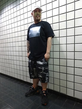 「 キャップ」｜ブラックストアさん（メンズ・168cm）の春コーディネート