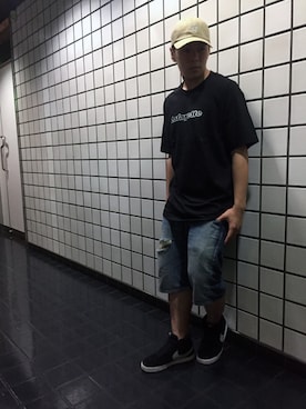 「laf」｜ブラックストアさん（メンズ・165cm）の夏コーディネート