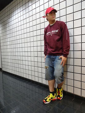「SWEAT」｜ブラックストアさん（メンズ・165cm）の秋コーディネート