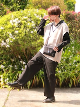 シンさん（メンズ・171cm）の春コーディネート