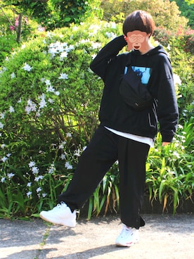 シンさん（メンズ・171cm）の春コーディネート