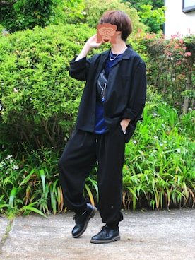 「アイテム（ピアス（片耳用））」を使った、シンさん（メンズ・171cm・10代）の春コーディネート