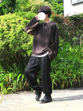 「アイテム（タンクトップ）」を使った、シンさん（メンズ・171cm）の春コーディネート