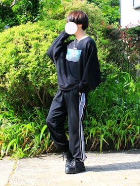 シンさん(メンズ・171cm)の春コーディネート