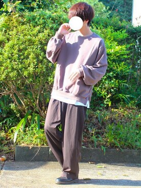 「アイテム（ピアス（片耳用））」を使った、シンさん（メンズ・171cm・10代）の秋コーディネート