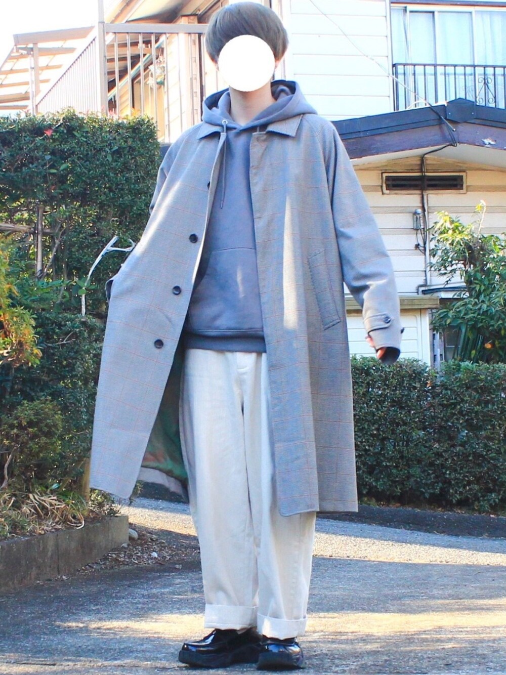 monkey time ガンクラブチェック　ステンカラーコート MONKEY TIME（モンキータイム）の「＜monkey time＞ GUNCLUB