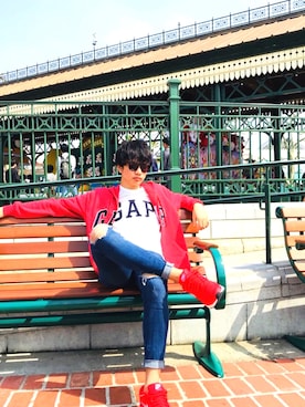 とーしさん(メンズ・181cm)の春コーディネート