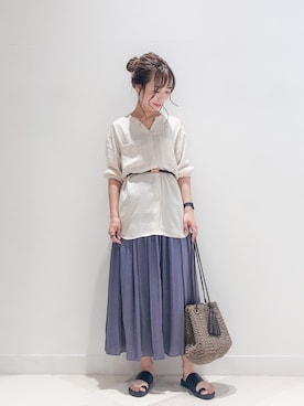 megpi【GLOBALWORK】さん（レディース・162cm）の夏コーディネート