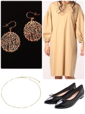 「KAORU（カオル）のアイテム」を使った、yoripi♡さん（レディース・156cm）の春コーディネート