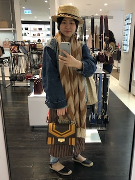 「Journal Standard TRISECT（トライセクト）のアイテム（ジャケット/アウター）」を使った、Cupid duさん（レディース・154cm）の夏コーディネート