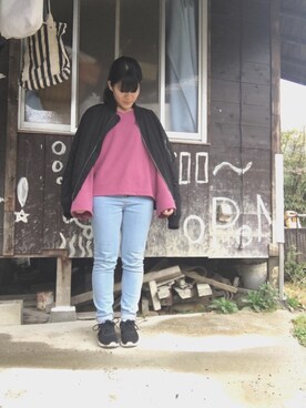 みぃさん（レディース・154cm）の春コーディネート