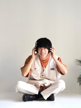 「Paraboot（パラブーツ）の【Paraboot】CHAMBORD　パラブーツ　シャンボード（ドレスシューズ）」を使った、KOHさん（メンズ・175cm）の春コーディネート