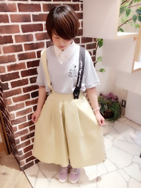 「Rydia（リディア）のアイテム」を使った、めぐさん（レディース・150cm）の夏コーディネート