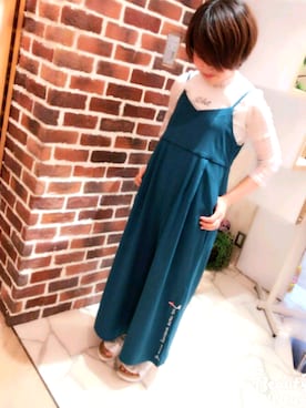「Rydia（リディア）のアイテム」を使った、めぐさん（レディース・150cm）の夏コーディネート