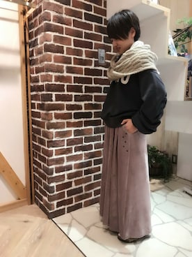 「Rydia（リディア）のアイテム」を使った、めぐさん（レディース・150cm）の秋コーディネート