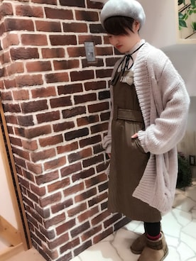 めぐさん（レディース・150cm）の冬コーディネート