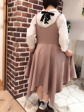 「Rydia（リディア）のアイテム（シューズ）」を使った、めぐさん（レディース・150cm）の春コーディネート