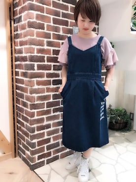 「Rydia（リディア）のアイテム（シューズ）」を使った、めぐさん（レディース・150cm）の夏コーディネート