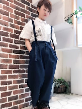 「ボーイッシュ」｜めぐさん（レディース・150cm）の夏コーディネート