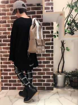 「Rydia（リディア）のアイテム（シューズ）」を使った、めぐさん（レディース・150cm）の秋コーディネート