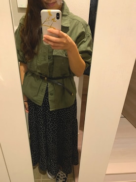 「CONVERSE（コンバース）のconverse（コンバース） ALL STAR OX（オールスターOX）（スニーカー）」を使った、c_seaさん（レディース・153cm）の秋コーディネート