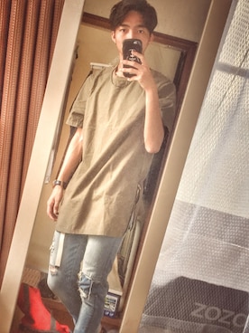 「HARE」｜「アイテム（PC・スマホグッズ/家電）」を使った、Ryoka さん（メンズ・170cm）の夏コーディネート