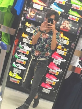 「HARE」｜「アイテム（PC・スマホグッズ/家電）」を使った、Ryoka さん（メンズ・170cm）の夏コーディネート