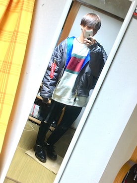 Ryoka さん（メンズ・170cm）の冬コーディネート