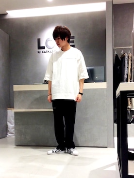 「HAMNETT（ハムネット）のアイテム」を使った、sjさん（メンズ・171cm）の春コーディネート