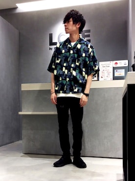 「HAMNETT（ハムネット）のアイテム」を使った、sjさん（メンズ・171cm）の夏コーディネート